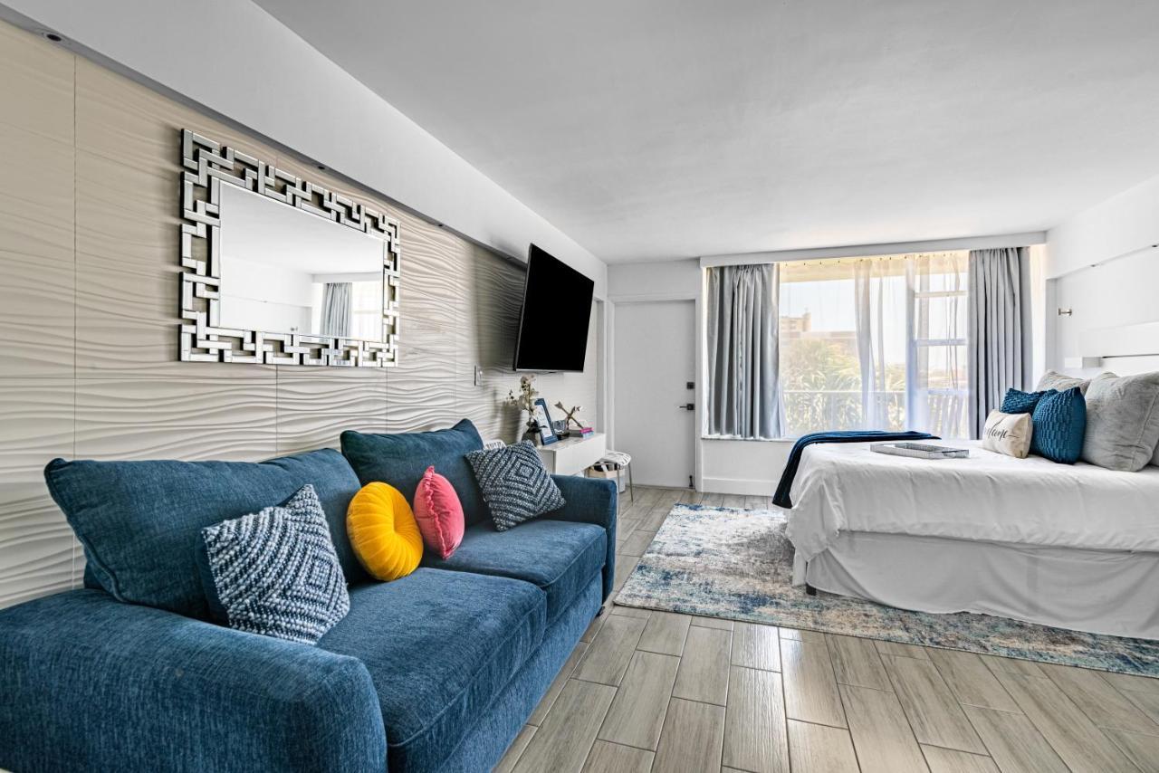 Newly Renovated Oceanfront Studio W/ Balcony - Daytona Beach 아파트 외부 사진